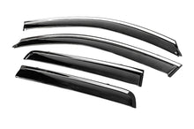 Window Deflectors with Chrome Trim Niken Luxury (4 pcs) for Mitsubishi Outlander 2006-2012 - image 2