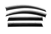 Window Deflectors with Chrome Trim Niken Luxury (4 pcs) for Mitsubishi Pajero Sport 2015- - image 1