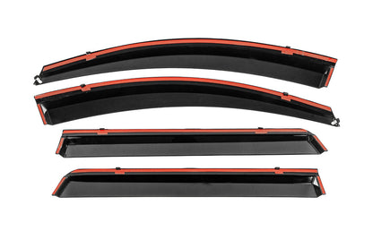 Window Deflectors with Chrome Trim Niken Luxury (4 pcs) for Mitsubishi Pajero Sport 2015- - image 3