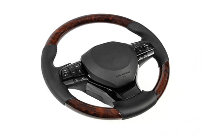 Steering wheel assembly (with heating, wood finish) for Lexus LX570/450d 2008-2022 - image 5