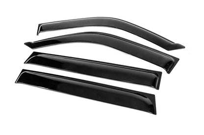 Window Deflectors Niken Luxury (4 pcs) for Mitsubishi Pajero Sport 1996-2007 - image 2