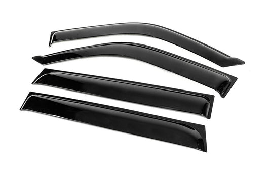 Window Deflectors Niken Luxury (4 pcs) for Mitsubishi Pajero Sport 1996-2007 - image 2