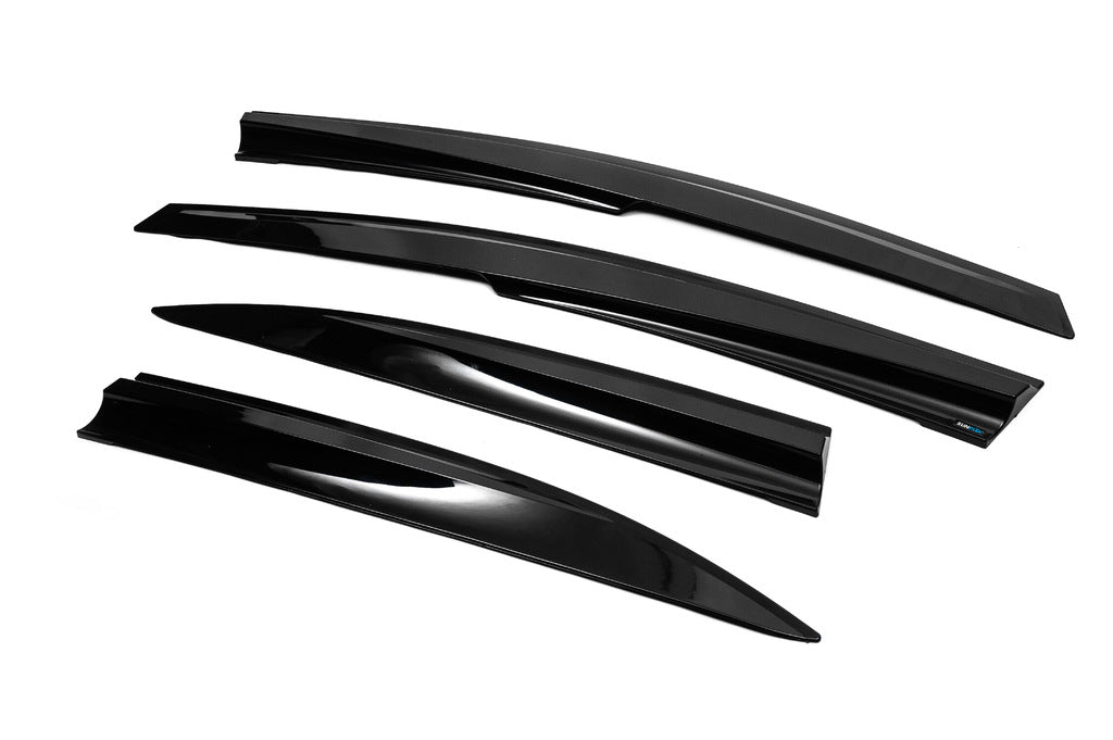 Window Deflectors (4 pcs, Sunplex Sport) for Honda Civic Sedan VIII 2006-2011 - image 5