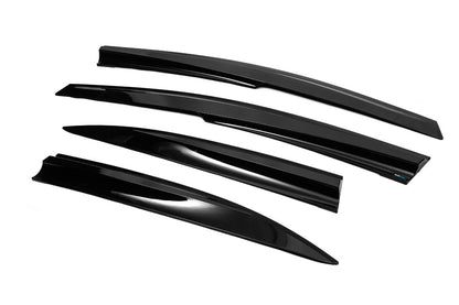 Window Deflectors (4 pcs, Sunplex Sport) for Honda Civic Sedan VIII 2006-2011 - image 5