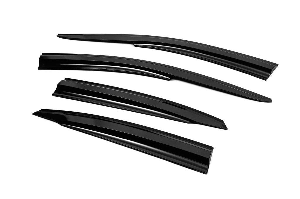 Visors SD/HB (4 pcs, Sunplex Sport) for Ford Focus II 2005-2008 - Reelken Auto