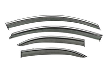 Window Deflectors with Chrome Trim Niken Luxury (4 pcs) for Mitsubishi Lancer X 2008- - image 2