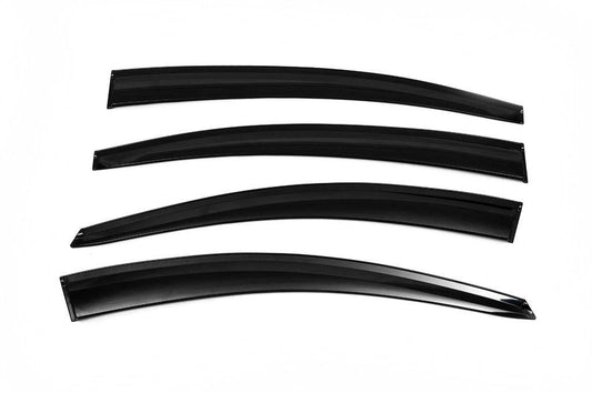 Visors SD (4 pcs, Sunplex) for Chevrolet Cruze 2009-2015 - Reelken Auto