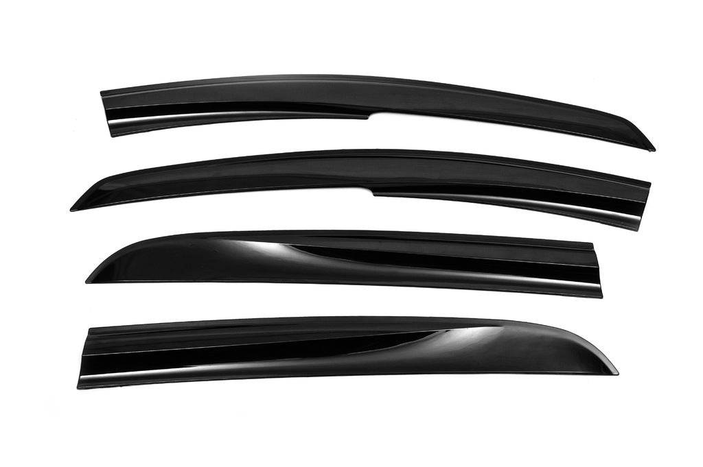 Windbreakers (4 pcs, Sunplex Sport) for Fiat Punto Grande/EVO 2006-2018 - Reelken Auto