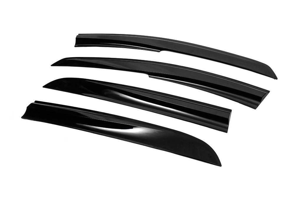 Windbreakers (4 pcs, Sunplex Sport) for Fiat Punto Grande/EVO 2006-2018 - Reelken Auto
