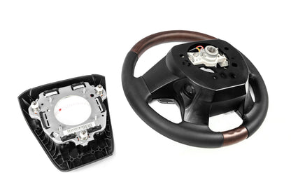 Heated steering wheel (dark wood) for Toyota Land Cruiser 200 2007-2021 - image 11