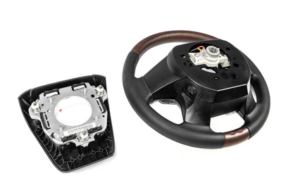Heated steering wheel (dark wood) for Toyota Land Cruiser Prado 150 2009-2023 - image 11