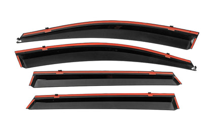 Window Deflectors with Chrome Trim Niken Luxury (4 pcs) for Kia Sorento III UM 2014-2020 - image 6