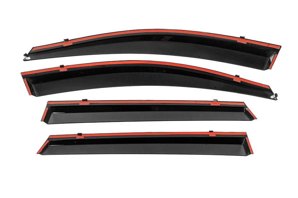 Window Deflectors with Chrome Trim Niken Luxury (4 pcs) for Kia Sorento III UM 2014-2020 - image 6