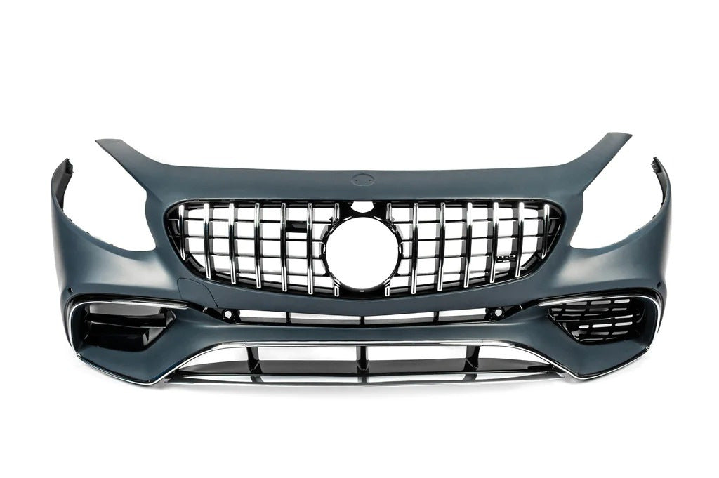 Front bumper assembly S63 AMG for Mercedes S-class C217 Coupe 2014-2020 - image 1
