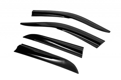 Window Deflectors (4 pcs, Sunplex Sport) for Fiat Albea 2002-2012 - image 2