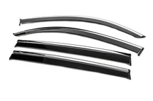 Window Deflectors with Chrome Trim Niken Luxury (4 pcs) for Mercedes EQB 2021- - image 2