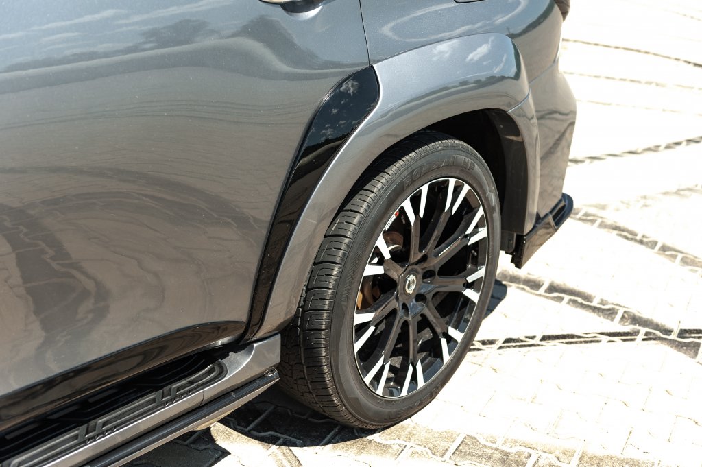 Body Kit Set (Black Hawk Edition) for Nissan Armada 2016-2024 - image 11