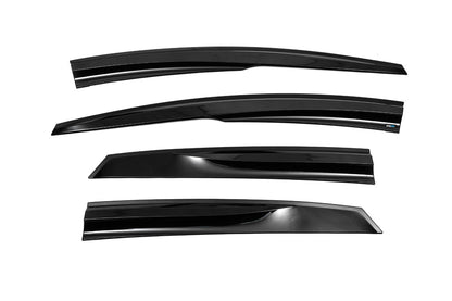 Window Deflectors HB/Sedan (4 pcs, Sunplex Sport) for Ford Focus III 2011-2017 - image 3