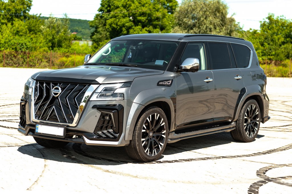 Body Kit Set (Black Hawk Edition) for Nissan Armada 2016-2024 - image 2