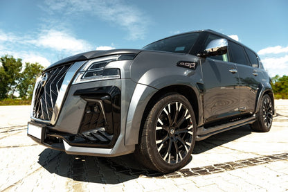 Body Kit Set (Black Hawk Edition) for Nissan Patrol Y62 2010-2024 - image 2