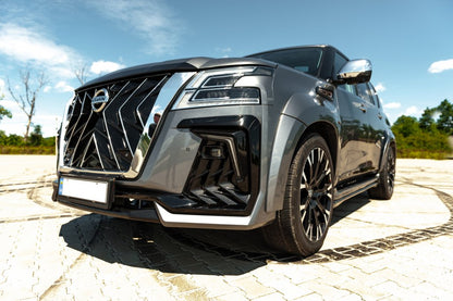 Body Kit Set (Black Hawk Edition) for Nissan Patrol Y62 2010-2024 - image 4