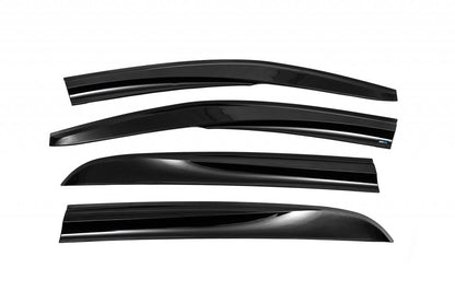Window Deflectors (4 pcs, Sunplex Sport) for Citroen C-Elysee 2013-2022 - image 3