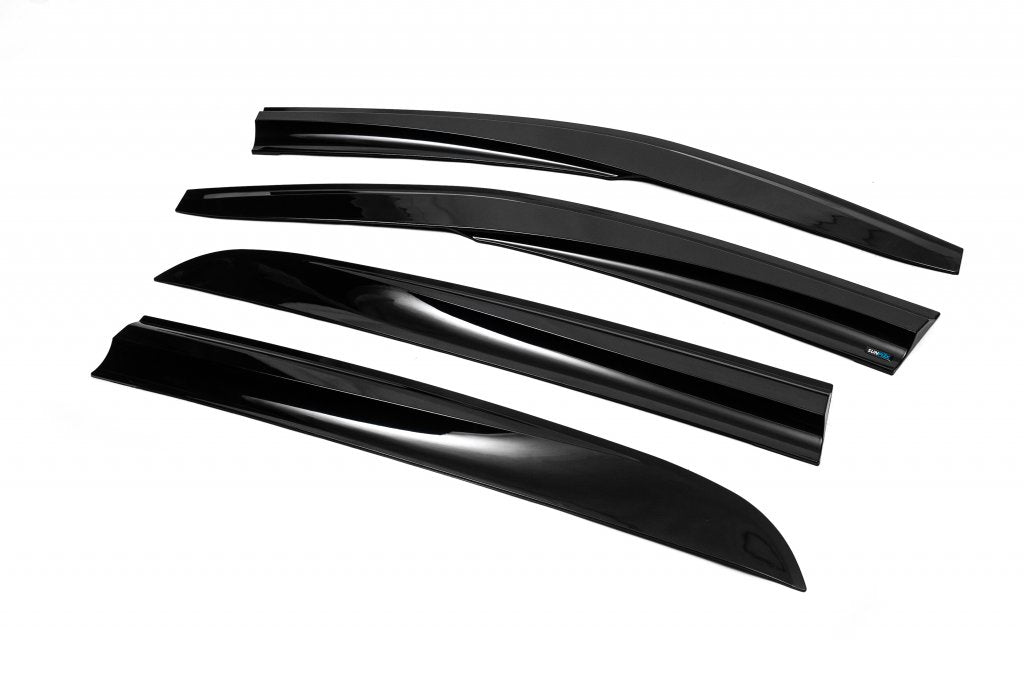 Window Deflectors (4 pcs, Sunplex Sport) for Citroen C-Elysee 2013-2022 - image 4