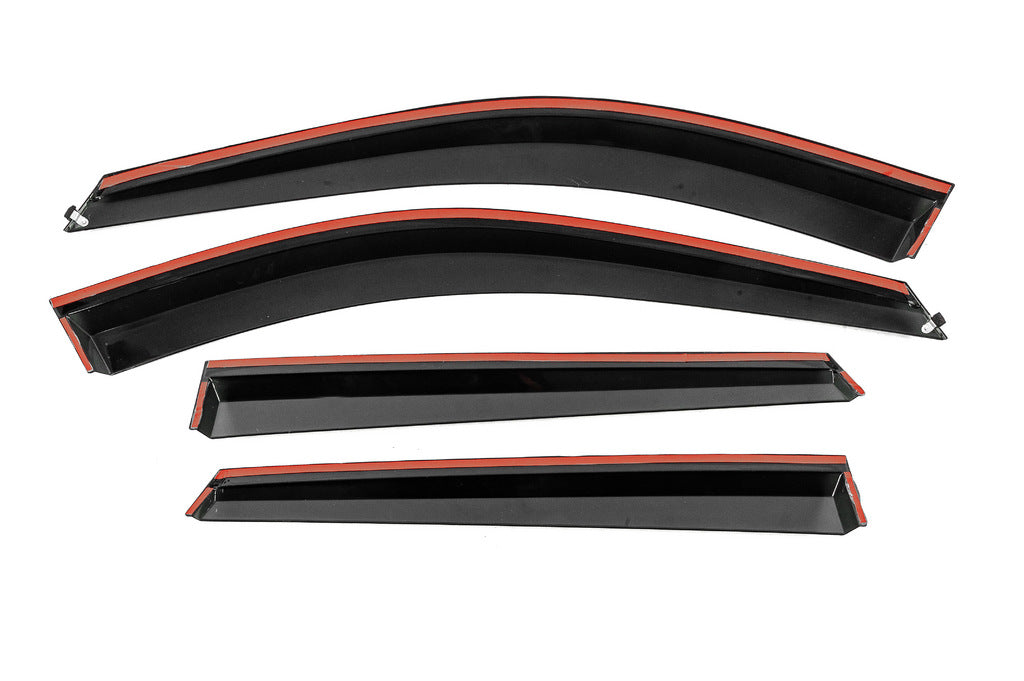 Window Deflectors with Chrome Trim Niken Luxury (4 pcs) for Mazda CX-5 2017- - image 3