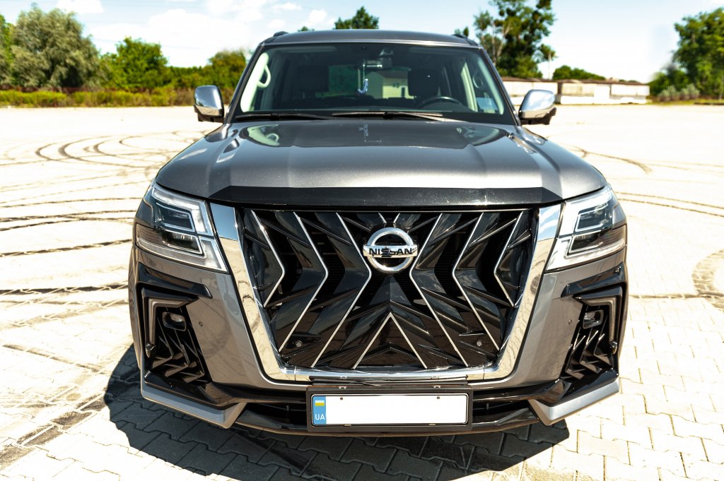 Body Kit Set (Black Hawk Edition) for Nissan Armada 2016-2024 - image 16