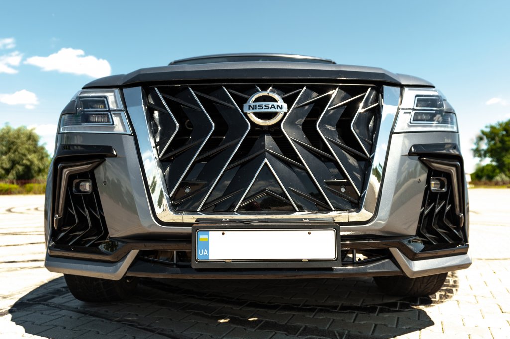 Body Kit Set (Black Hawk Edition) for Nissan Armada 2016-2024 - image 17