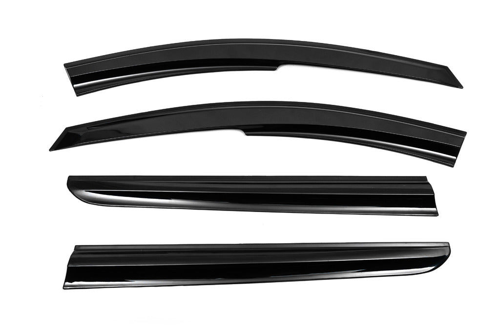 Window Deflectors (4 pcs, Sunplex Sport) for Dacia Logan MCV 2013-2020 - image 5