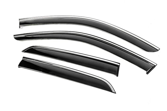 Niken Luxury chrome windbreakers (4 pcs) for Mercedes GLE/ML class W166 - image 2