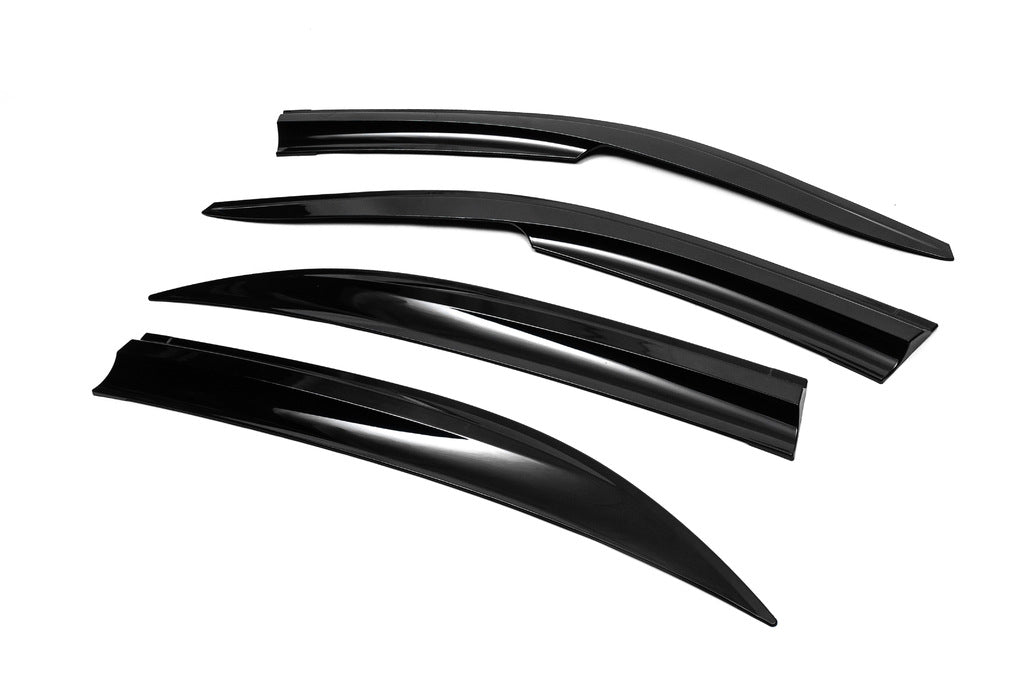 Window Deflectors (4 pcs, Sunplex Sport) for Honda Civic Sedan VII 2001-2006 - image 5