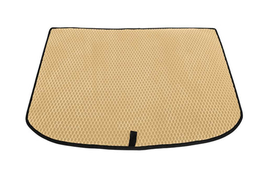 Trunk mat (EVA, Beige) for Kia Soul II 2013-2018 - Reelken Auto