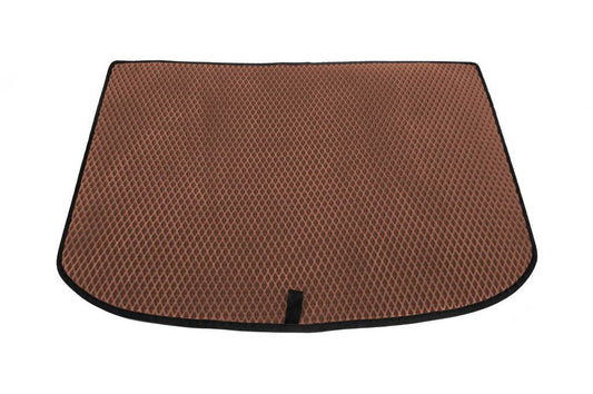 Trunk mat (EVA, Brown) for Kia Soul II 2013-2018 - Reelken Auto