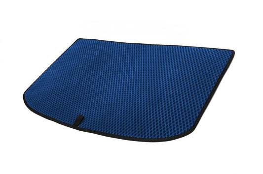 Trunk mat (EVA, Blue) for Kia Soul II 2013-2018 - Reelken Auto