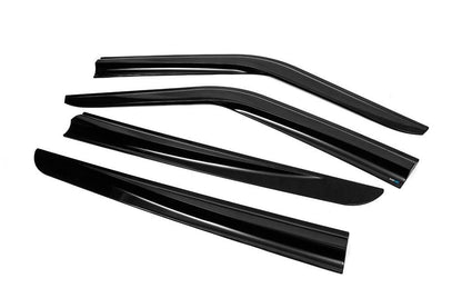 Windbreakers (4 pcs, Sunplex Sport) for Fiat Doblo II 2010-2022 - Reelken Auto