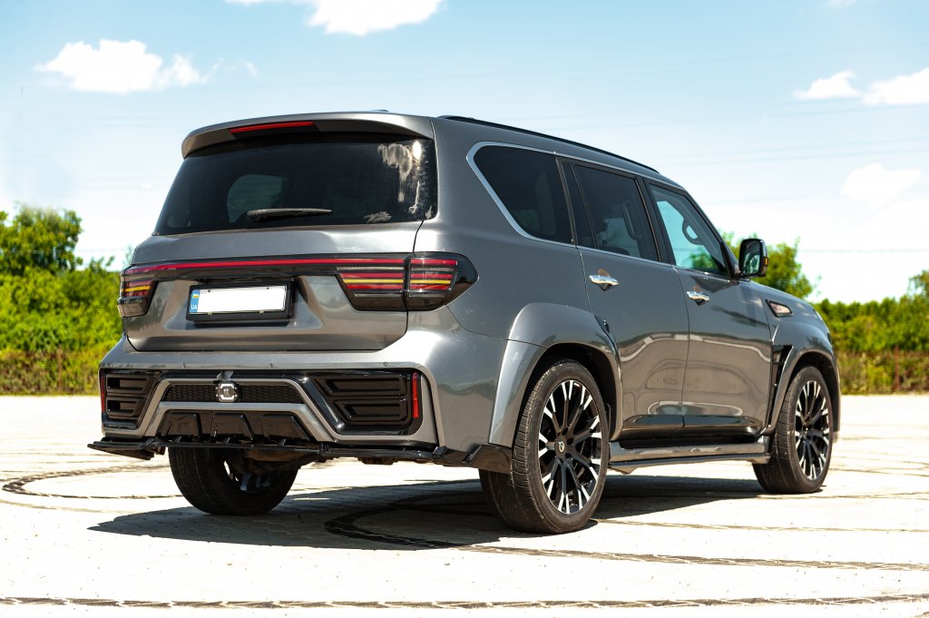 Body Kit (Black Hawk Edition) for Nissan Armada 2016-2024 - image 25