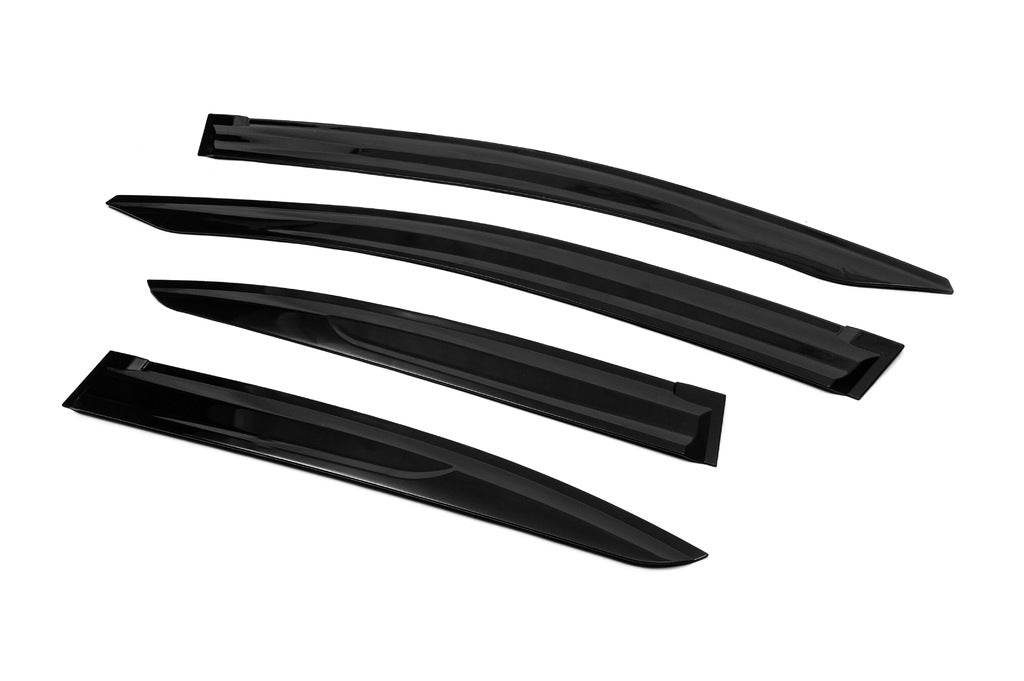 Windbreakers (4 pcs, Sunplex Sport) for Honda Civic Sedan IX 2011-2016 - Reelken Auto