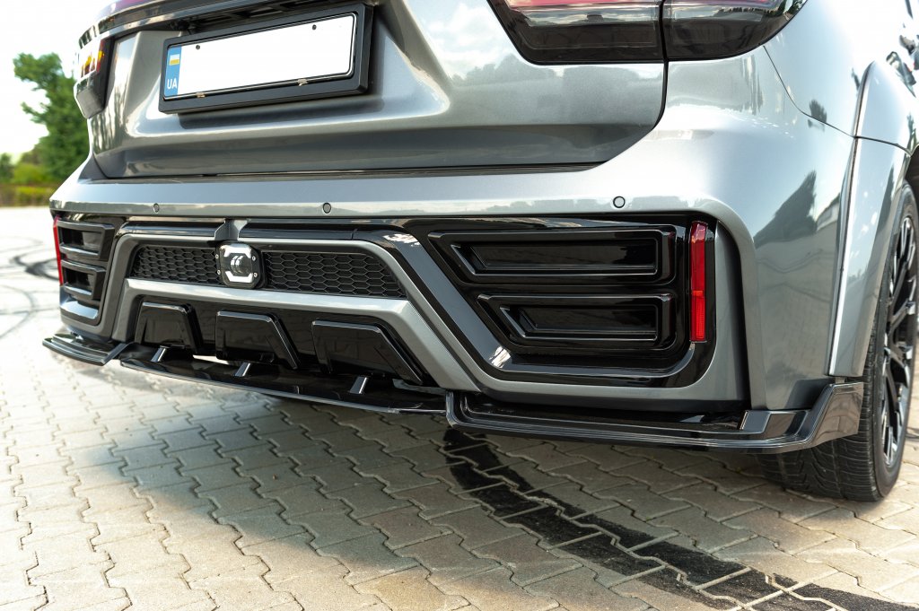 Body Kit Set (Black Hawk Edition) for Nissan Armada 2016-2024 - image 28