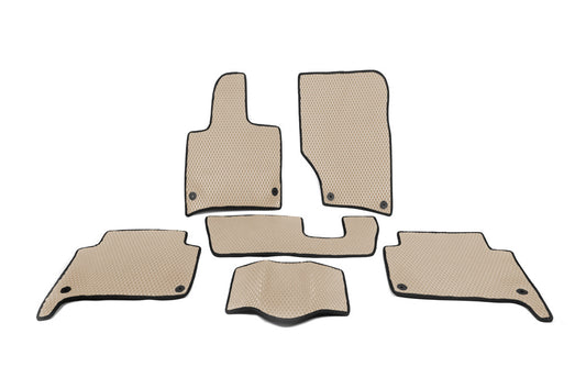 EVA Floor Mats (Beige) for Audi Q7 2005-2015 - image 1