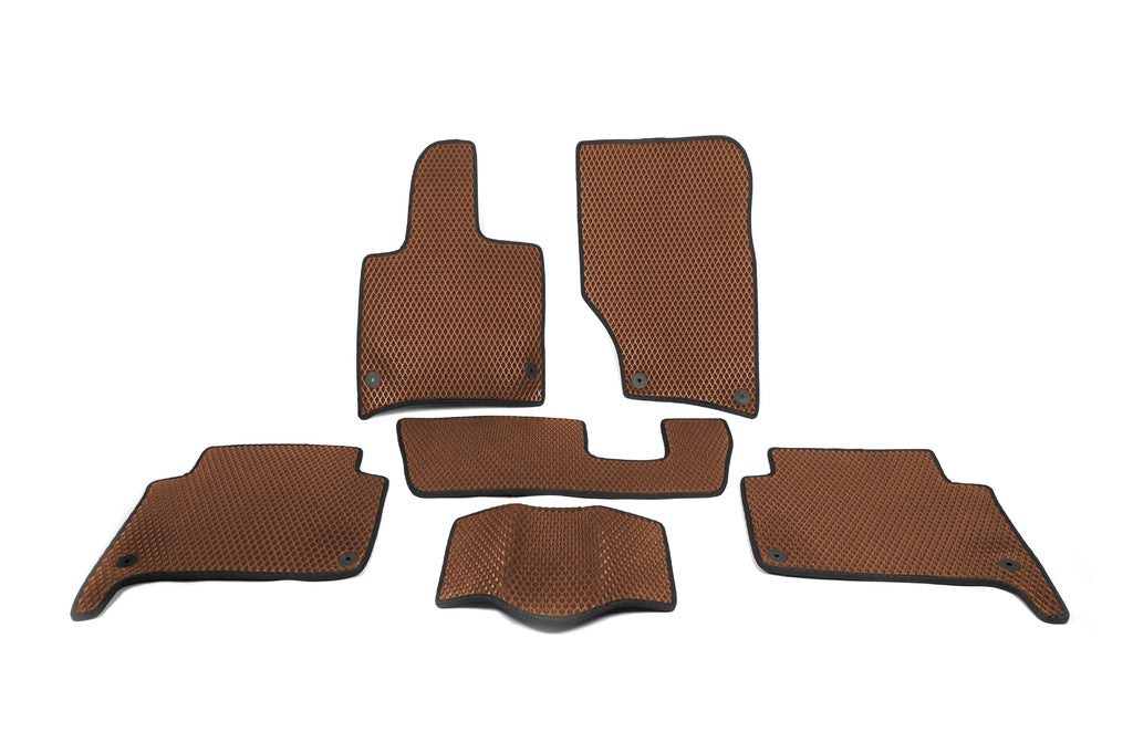 EVA Floor Mats (brick red) for Audi Q7 2005-2015 - image 4