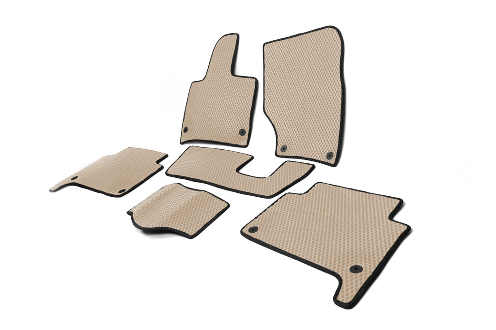 EVA Floor Mats (Beige) for Audi Q7 2005-2015 - image 3