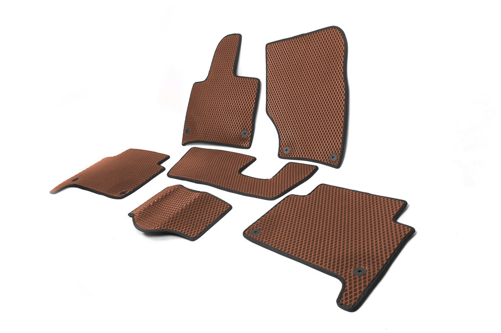 EVA Floor Mats (brick red) for Audi Q7 2005-2015 - image 5