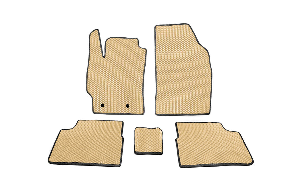 EVA Floor Mats (Beige) for Toyota Corolla 2007-2013 - image 1