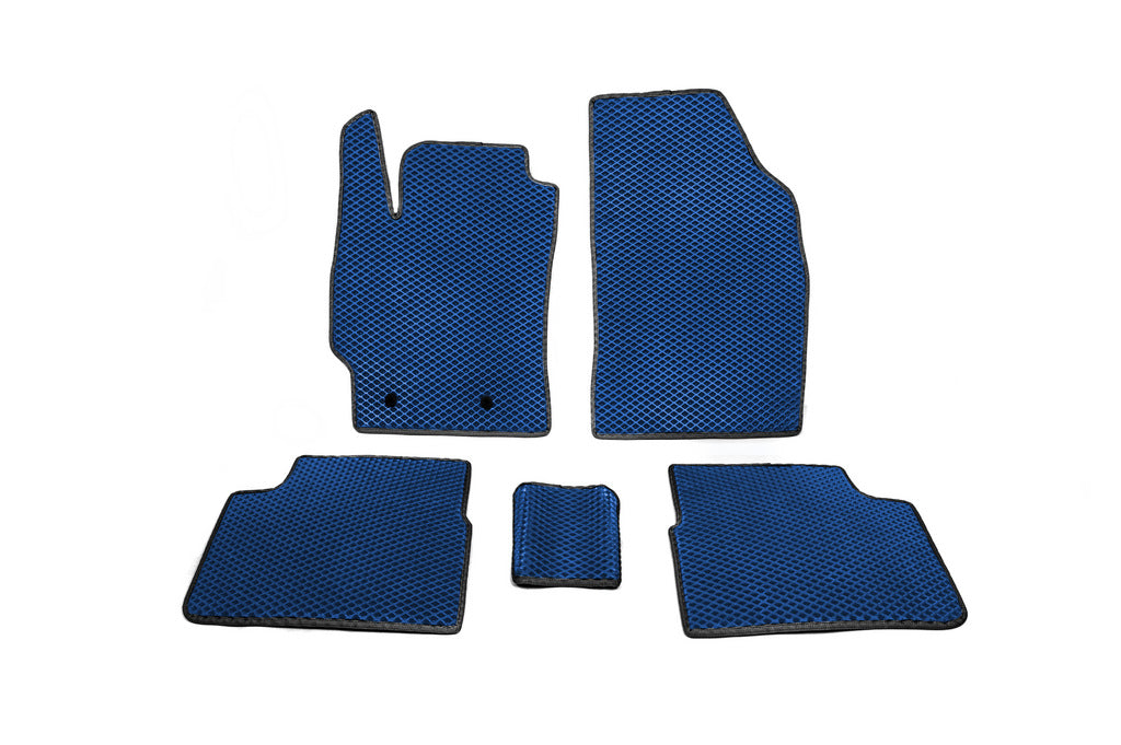 EVA Floor Mats (Blue) for Toyota Corolla 2007-2013 - image 1