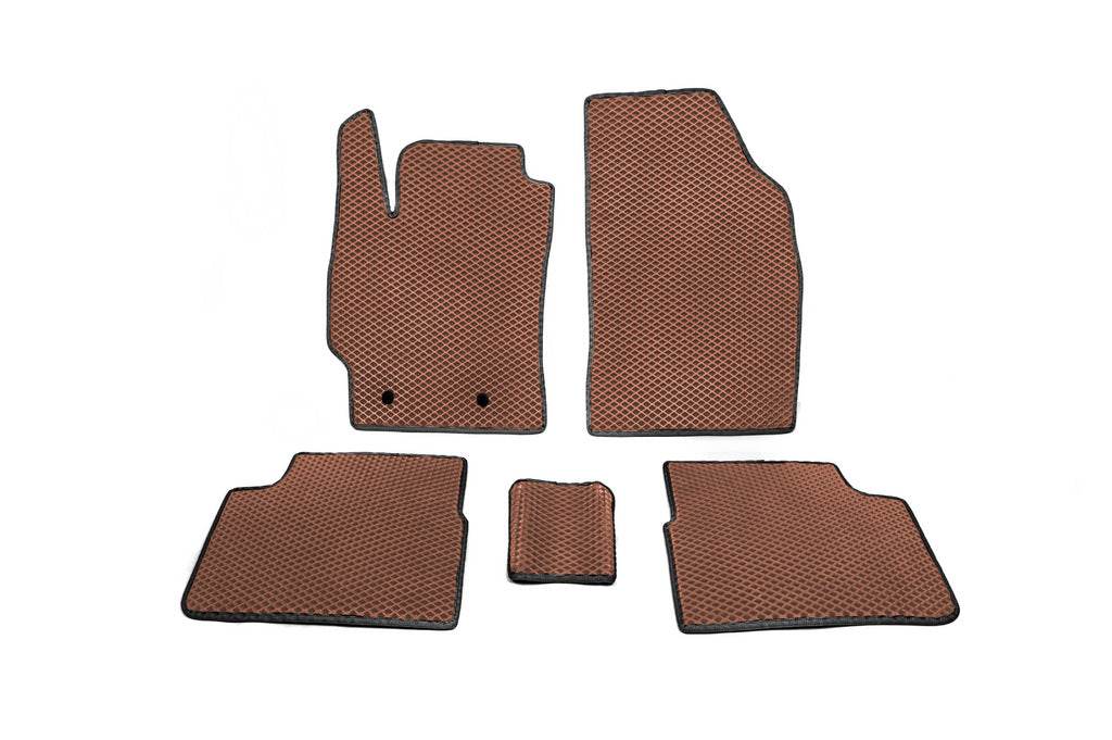 EVA mats (Brown) for Toyota Corolla 2007-2013 - Reelken Auto