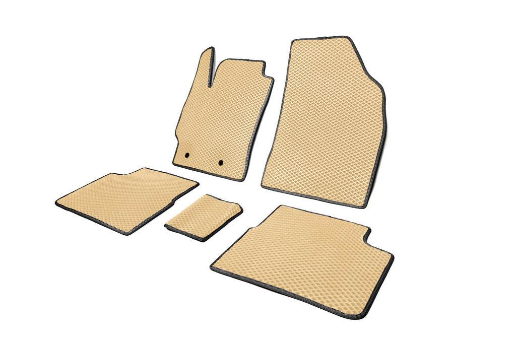 EVA mats (Beige) for Toyota Corolla 2007-2013 - Reelken Auto