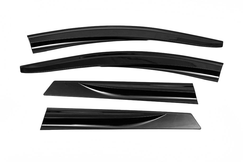 Windbreakers (4 pcs, Sunplex Sport) for Dacia Duster 2018-2024 - Reelken Auto