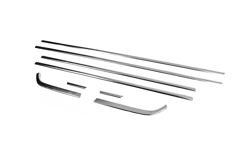 Lower glass moldings (8 pcs., stainless steel) for Hyundai Bayon - image 3